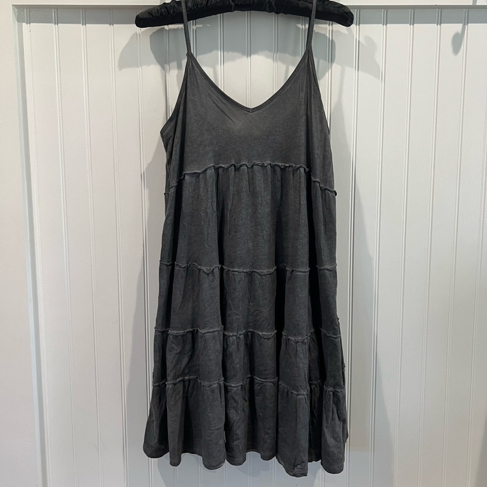 Surplus style ruffle tiered dress size Small Discounted Shipping!